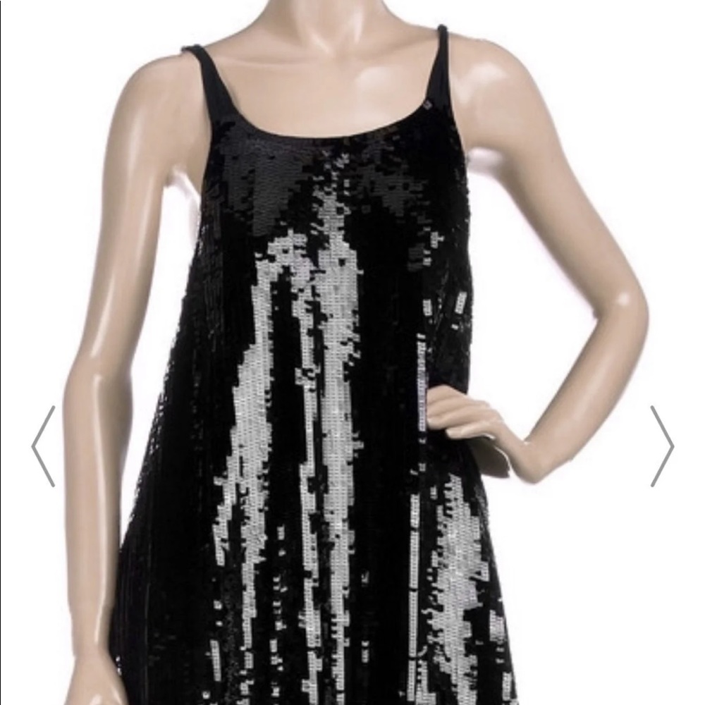 See By Chloe Square Sequin Dress Sz 38